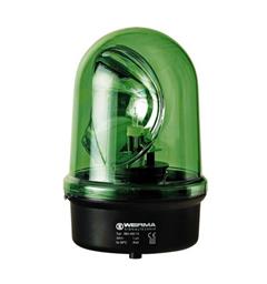 Rotating Beacon 883 230vAC 3:GREEN IP65 w/Halogen bulb G 6.35 35 W